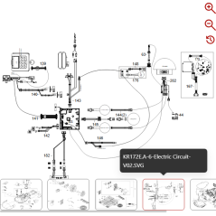 Aufprallsensorkabel 59002515 FÜR ORIGINAL KRESS ROBOTER | NewgardenParts.com