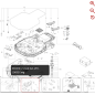 Montage der Basis 59003884 FÜR ORIGINAL KRESS ROBOTER