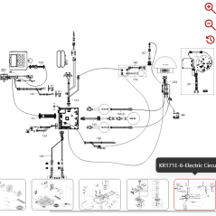 Cavo della scheda di controllo dell'altezza 59003708 PER ROBOT ORIGINALE KRESS | NewgardenParts.com