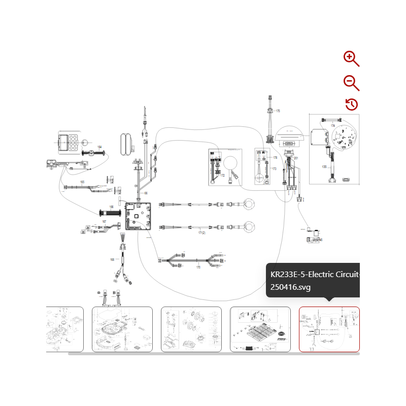 Motoradapterkabel 59002477 FÜR ORIGINAL KRESS ROBOTER