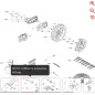 Sealing gasket 59003733 FOR ORIGINAL KRESS ROBOT