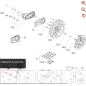Screw ST4.8x35 59003738 FOR ORIGINAL KRESS ROBOT