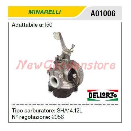 Carburettor MINARELLI motorhoe I50 A01006 | NewgardenParts.com