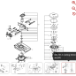 Upper Bracket Connector 59003845 FOR ORIGINAL KRESS ROBOT