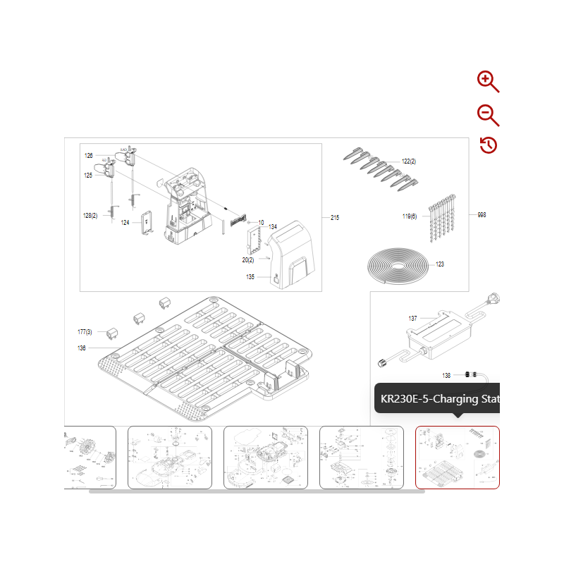 Placa base 59003828 PARA ROBOT KRESS ORIGINAL