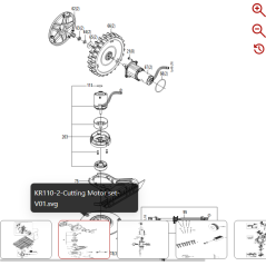 Gruppo motore 59000299 PER ROBOT ORIGINALE KRESS