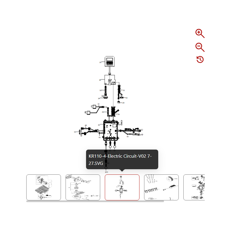 Cable 59000719 PARA ROBOT KRESS ORIGINAL