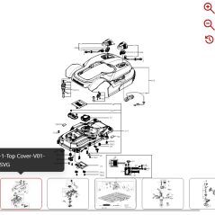 Cavo 59000214 PER ROBOT ORIGINALE KRESS | NewgardenParts.com