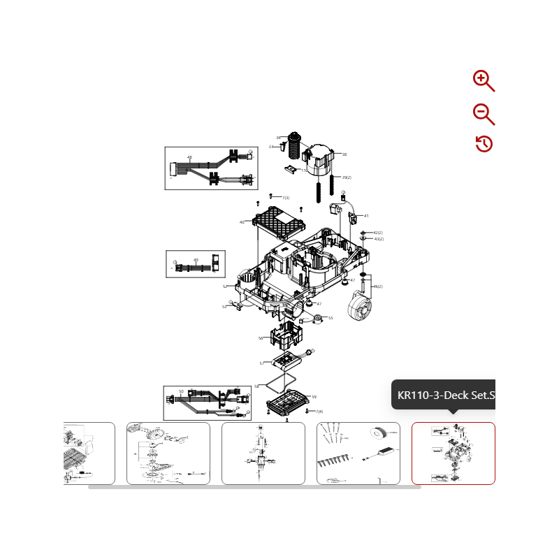 Basis 59000226 FÜR ORIGINAL KRESS ROBOTER