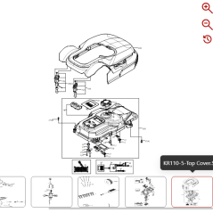 Washer 59000127 FOR ORIGINAL KRESS ROBOT | NewgardenParts.com
