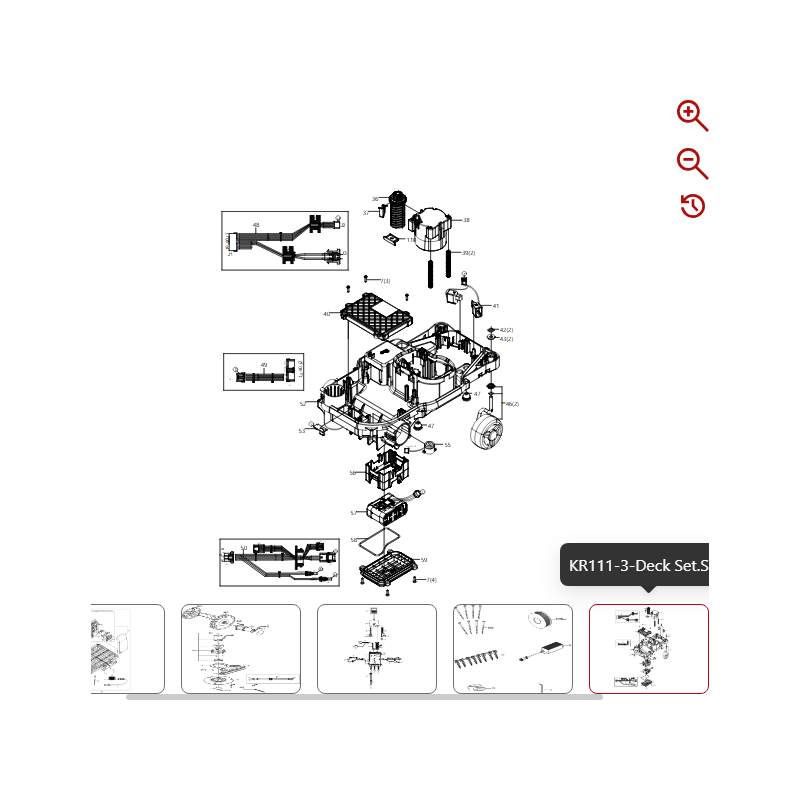 Baugruppe 59000229 FÜR ORIGINAL KRESS ROBOTER