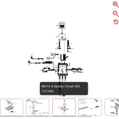 Ultrasonic Wiring Harness 59000284 FOR ORIGINAL KRESS ROBOT | NewgardenParts.com