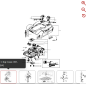 Carte de commande de capteur à effet Hall 59005987 POUR ROBOT KRESS D'ORIGINE