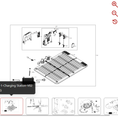 Plaque de base 59002478 POUR ROBOT KRESS ORIGINAL