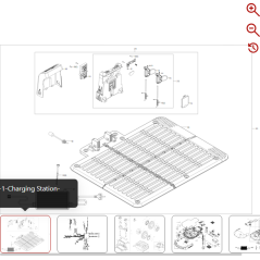 Piastra di base 59002478 PER ROBOT ORIGINALE KRESS | NewgardenParts.com