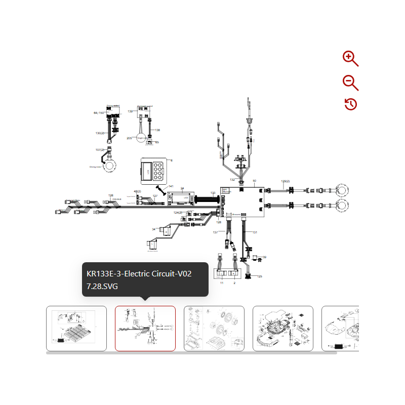 Hebegurt 59002493 FÜR ORIGINAL KRESS ROBOTER