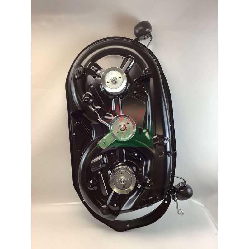 Original STIGA SD98 Rasentraktor, montiertes Mähdeck ohne Messer