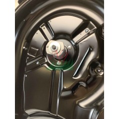 Original STIGA SD98 Rasentraktor, montiertes Mähdeck ohne Messer | NewgardenParts.com