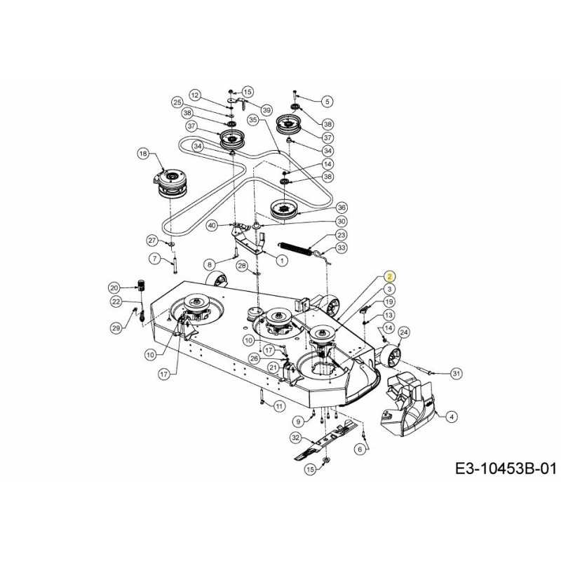 Cutting deck for XZ5L137 lawn tractor, original MTD Cub Cadet 603-07200637