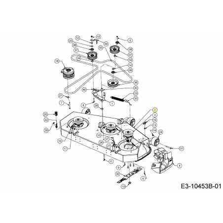 Piatto taglio trattorino tagliaerba XZ5L137 ORIGINALE MTD CUB CADET 603-07200637 | NewgardenParts.com