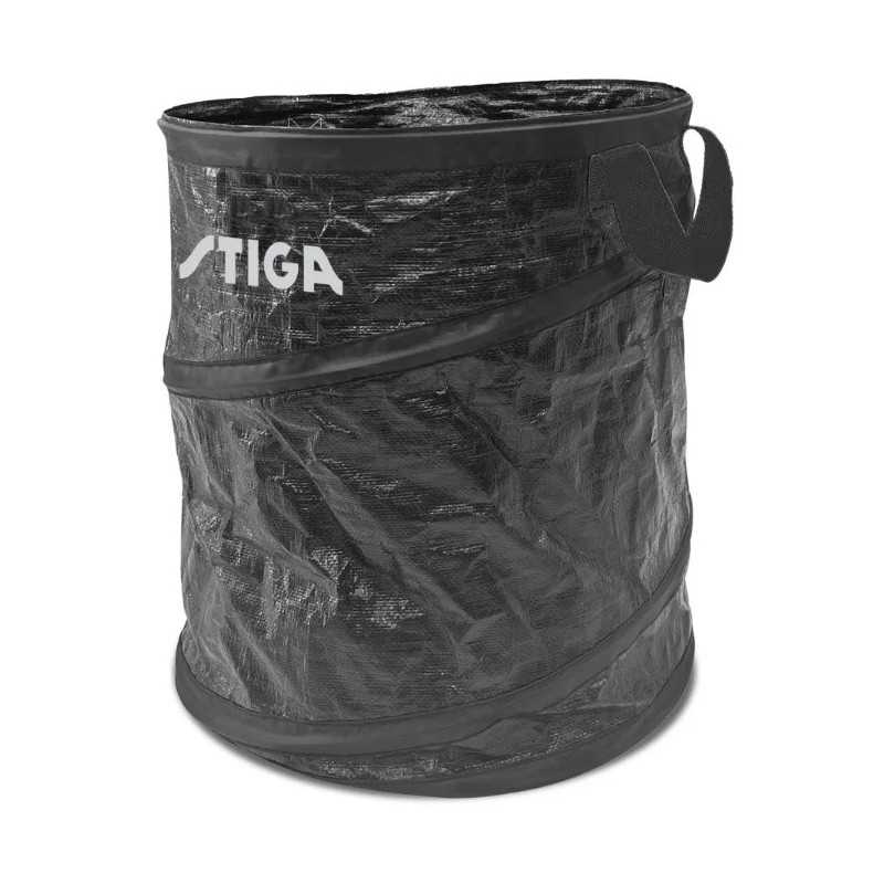 STIGA foldable garden waste bag, 56 L capacity, practical and durable STIGA foldable garden waste bag, 56 L capacity, practical and durable