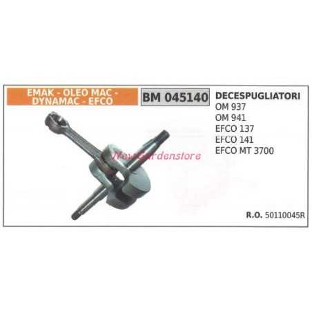 Eje motriz EMAK para desbrozadora de motor OM 937 941 EFCO 137 045140 | NewgardenParts.com