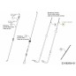 CAVO CAMBIO SELEZIONARE SPD CON GOMITO 746-04836 ORIGINALE MTD