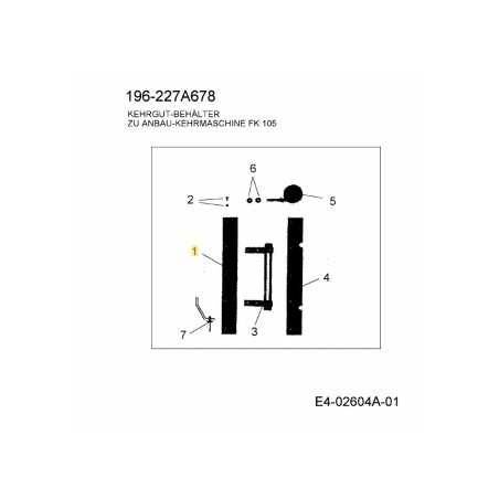 TIRA DE GOMA 1m 4HK-E14 ORIGINAL MTD | NewgardenParts.com