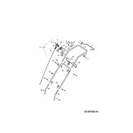 Boîtier de tableau de distribution EBG complet avec MTD d'origine 3634968 | NewgardenParts.com