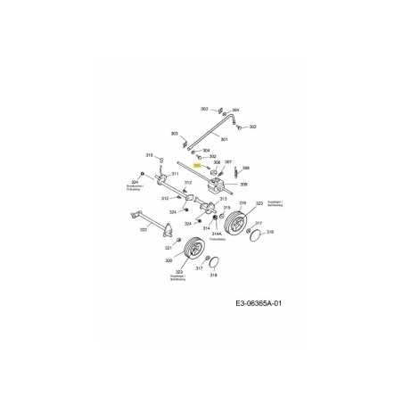 Dübelstift 1097202 Original MTD | NewgardenParts.com