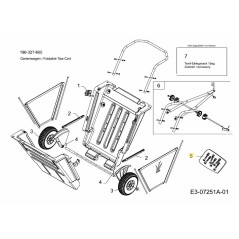 Bag with small parts MTD 5021021-ET ORIGINAL MTD | NewgardenParts.com