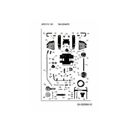 Stiftrolle 4HX-E22 Original MTD | NewgardenParts.com