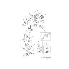 Custodia per coltello completa/pezzo di ricambio R 7201020 ORIGINALE MTD | NewgardenParts.com