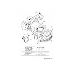 ROD:TAILHATE:J&amp-I DECK 711-04642-Z ORIGINAL MTD