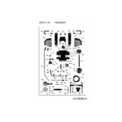 Tenditore B2 4AZ-205 ORIGINALE MTD | NewgardenParts.com