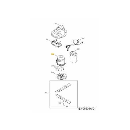 46V 3-Phasen-Motor, Rasenmäher: 1139041 ORIGINAL MTD | NewgardenParts.com