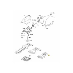 ACCU 8EM REPLACEMENT BLADES 7084095 ORIGINAL MTD | NewgardenParts.com