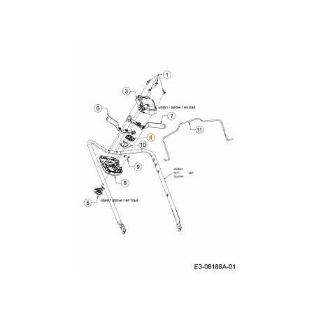 ACTR - REGOLAZIONE VELOCITÀ CAVO 731-07804 ORIGINALE MTD | NewgardenParts.com