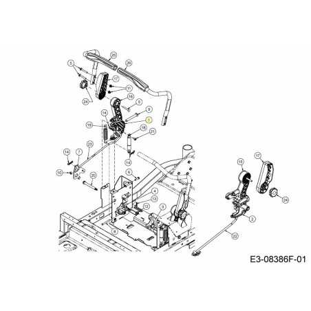 ACTUATOR LH 619-05550 ORIGINAL MTD | NewgardenParts.com