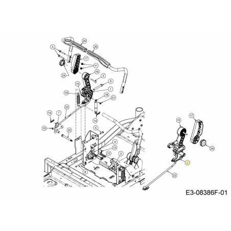 ACTUATOR RH 619-05551 ORIGINAL MTD | NewgardenParts.com