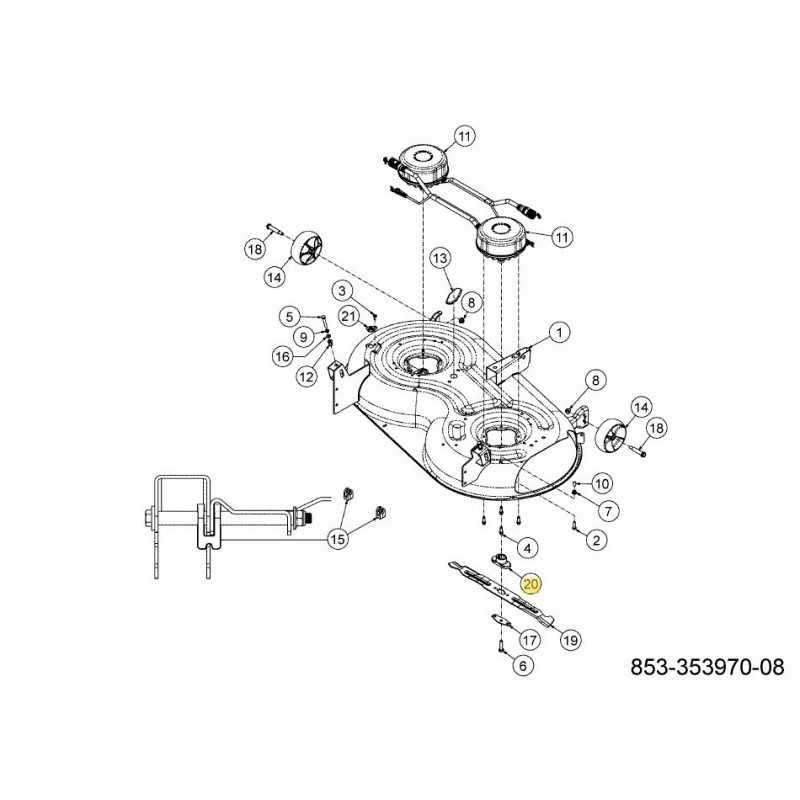 ADAP:BLADE:-6X1.19 AVEC ÉTOILE 748-06644 ORIGINAL MTD