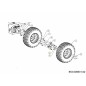 DOPPELRADADAPTER 680-00574A ORIGINAL MTD DOPPELRADADAPTER 680-00574A ORIGINAL MTD