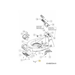 ADAPTATEUR DE MASSE 787-04664-Z ORIGINAL MTD
