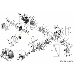 ADAPTER, PANTIES (KUNSTSTOFF) 092.63.578 ORIGINAL MTD