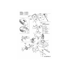 ADAP BLADE 21" UN PEZZO 748-04015A ORIGINALE MTD | NewgardenParts.com