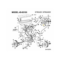 ADJUSTABLE STOP AF-24858 ORIGINAL MTD | NewgardenParts.com