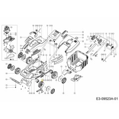 ADJUSTING LEVER 092.64.476 ORIGINAL MTD | NewgardenParts.com