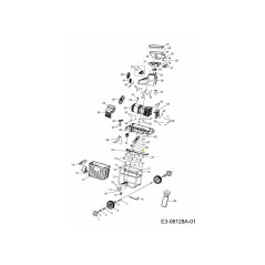 Einstellknopf 092.64.100 Original MTD