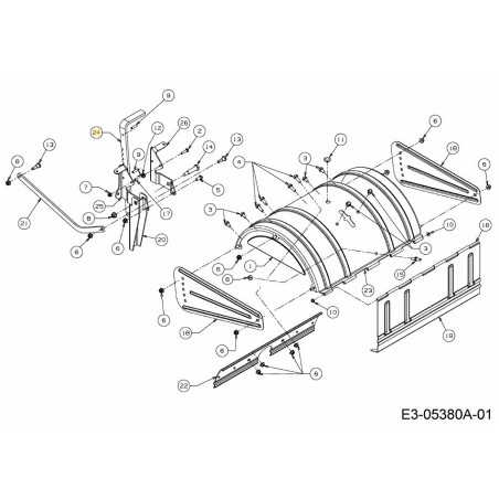 ADJUSTMENT BRACKET 786-04356638 ORIGINAL MTD | NewgardenParts.com
