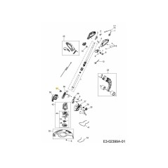 BOUTON DE RÉGLAGE DE VITESSE 731-10036 ORIGINAL MTD | NewgardenParts.com